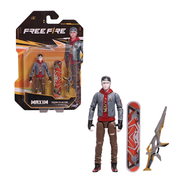 Figura de Acción Free Fire - Maxim (13 cm)