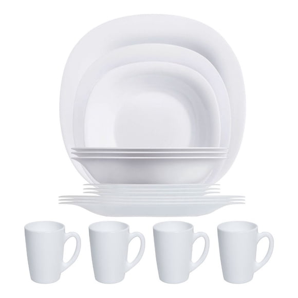 Vajilla De 24 Pzas Moderna De Opal Carine Luminarc Luminarc Carine