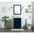thumbnail image 6 of 24 inch single bathroom vanity in blue, 6 of 8