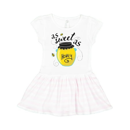 

Inktastic As Sweet As Honey Gift Toddler Girl Dress