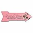thumbnail image 3 of SignMission P-ARROW-999557 18 in. Valentine Wishes Arrow Sign, 3 of 4