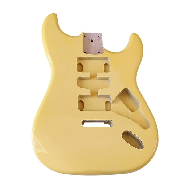 Cuerpo de guitarra eléctrica de madera de álamo para barril de guitarra ST Piezas de guitarra para guitarra eléctrica J