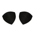 thumbnail image 2 of 2Pcs Pads for No Steel Ring Bra Sports Underwear Matching Sponge Pad Removable Insert Chest Pad for Woman (One Size, Black), 2 of 5
