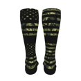 thumbnail image 6 of Pofeuu American Flag Camo Print Stockings, Adult Running Hiking Socks for Youth and Adult-One Size, 6 of 8
