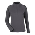 thumbnail image 4 of Devon & Jones DG481WZ Women's New Classics Charleston Quarter-Zip Pullover-Black Melange-XL, 4 of 6