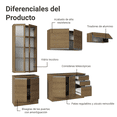 thumbnail image 4 of Cocina Integral Completa Modular Madesa Glamy 270cm MM 16, 4 of 11