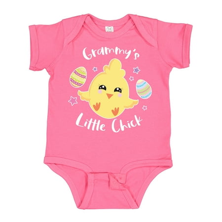 

Inktastic Happy Easter Grammy s Little Chick Gift Baby Girl Bodysuit