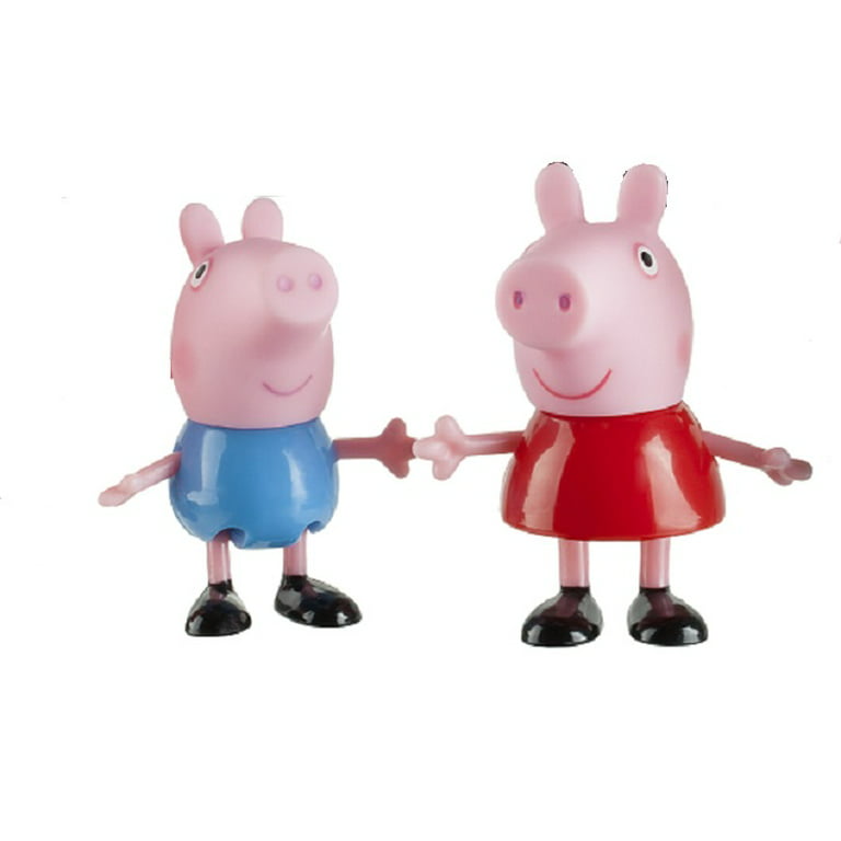 Peppa Pig Family Figures, 6-Pack - Walmart.com
