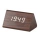 thumbnail image 1 of Wooden Clock Multifunctional LED Electronic Alarm Clock,C, 1 of 5