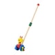 thumbnail image 1 of Empuje los juguetes para caminar, juguetes para bebés que aprenden los juguetes, juguete animal de madera para caminar para bebés Gato, 1 of 9