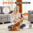 thumbnail image 3 of Professional Pet Grooming Vacuum Kit, Cordless Low Noise Dog Cat Hair Clippers with 2.5L Dust Cup, 3 Suction Modes & 5 Grooming Tools, for Pets Shedding Trimmer, 3 of 8