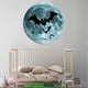 thumbnail image 2 of Txlixc poste de pared de luz nocturna de Halloween, decoración de luz nocturna de murciélago de bruja de luna 3D Txlixc  moda, 2 of 5