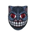 thumbnail image 1 of Máscara de látex para cosplay de Halloween con gato de Cheshire para adultos, 1 of 4