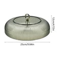 thumbnail image 2 of Kafsov Plastic Rain Guard Dome for Hanging Bird Feeders — Squirrels-Proof Weatherproof Shield Keeps Seed Dry, Fits Tube, Tray & Dome Styles, Outdoor Black, 2 of 5
