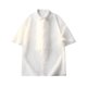 thumbnail image 4 of pstuiky camisetas de hombre, Blusa informal de manga corta con cuello vuelto y color liso para hombre camisetas de hombre l, 4 of 5