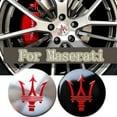 thumbnail image 1 of Cache-Moyeu Central de Roue 4 Pcs pour Maserati, 1 of 8