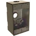 thumbnail image 1 of Weatherproof 5320-2 1-Gang 3.5 Outlet Box Rectangular Bronze, 1 of 1