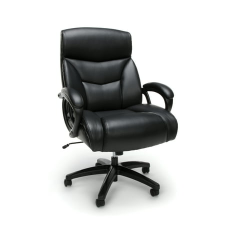 Essentials by OFM ESS-6040 Big and Tall Executive Leather Chair,