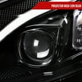thumbnail image 3 of Switchback Sequential Turn Signal Projector Headlights (Glossy Black Housing/Clear Lens) Made for and Compatible with 2015-2018 Mercedes-Benz C-Class W205, 3 of 7
