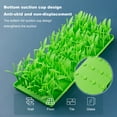 Walbest Silicone Grass Mat Slow Feeding Mat Silicone Grass Snuffle