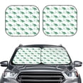 thumbnail image 2 of Fotbe Turtle 2-Piece Car Windshield Sun Shade | Sun Blocker for Car Windshield | Foldable Automotive Interior Accessories for Sun Protection-Medium, 2 of 7
