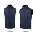 thumbnail image 3 of CVLIFE Heated Vest Washable Waterproof Warm Jacket Cold-proof Heating Clothes With USB Power Pack For Outdoor Campaigns Travelling, Suitable For Women Men, 3 of 7