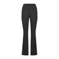 thumbnail image 4 of Women's Bootcut Yoga Pants Workout Flare Leggings High Waisted Crossover Lounge Bell Bottom Dress Pants with Pockets, 4 of 5