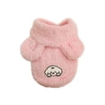 thumbnail image 2 of Bunny Ear Hooded Pet Sweatshirt, Fleece-Lined Winter Dog Hoodie for Small Breeds, Two-Leg Thermal Pet Jacket with Zip Front, Cozy Indoor Outdoor Pet Clothing, 2 of 6