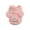 Pink L, variant on Blue L Cute Pet Hoodie For Small Dogs Bunny Ear Design Winter Warm Fleece Jacket For Cold Weather