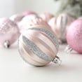 thumbnail image 4 of Amber brown 12 piezas de bolas de Navidad, decoraciones colgantes para árbol de Navidad, juego de adornos navideños inastillables, 4 of 4