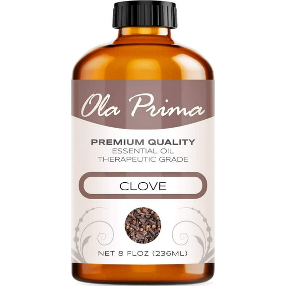 Ola Prima Clove Essential Oil – 8oz Clove Oil