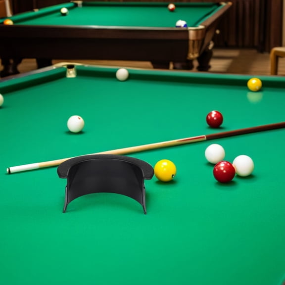 OULII 12Pcs Stylish Black Pool Table Pocket Liners Replacement for Billiards Table Parts