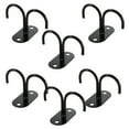 thumbnail image 5 of Jiandong Holders for Stemware 6pcs Rustic Under Cabinet Mug Hooks Coffee Cup Holder Rack(3.15X1.97X1.18Inch), 5 of 10