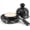 Black, variant on Radicaln Marble Butter Dish With Lid 6 inches Oceanic Handmade Butter Crock For Spreadable Butter Ideal Butter Crock For Counter With Water French Butter, Crock Pot For Countertop