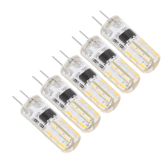 G4 LED Bulb, Light Bulbs LED 10 Pcs AC 110V For Courtyard Warm White 3000K,White Light 6000K