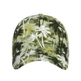 thumbnail image 2 of Kdxio Unisex Hawaii Palms Pattern Baseball Cap Unisex Washed Classic Adjustable Hat, 2 of 8