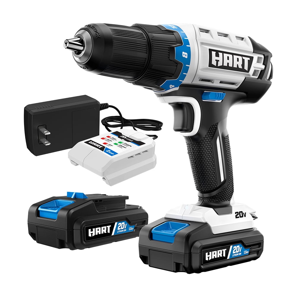 Hart 20v online drill and driver