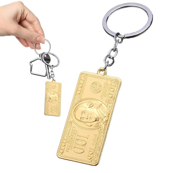 Ksruee Dollar Keychain Car Key Pendant Backpack Keychain Dollar Key Ring Key Holder Handbag Pendant Creative Key Charm for Women Men kind