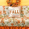thumbnail image 2 of Fall Throw Pillow Cover 18x18 Inch Farmhouse Decorative Throw Pillowcase Autumn Saying Thanksgiving Orange Decorations Seasonal Cushion Case for Sofa Couch Home Bed, 2 of 6