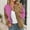 Hot Pink, variant on Women's Lightweight Jacket Color Block Long Sleeve Loose Fit Track Jackets Casual Comfy Tops Trendy 2025
