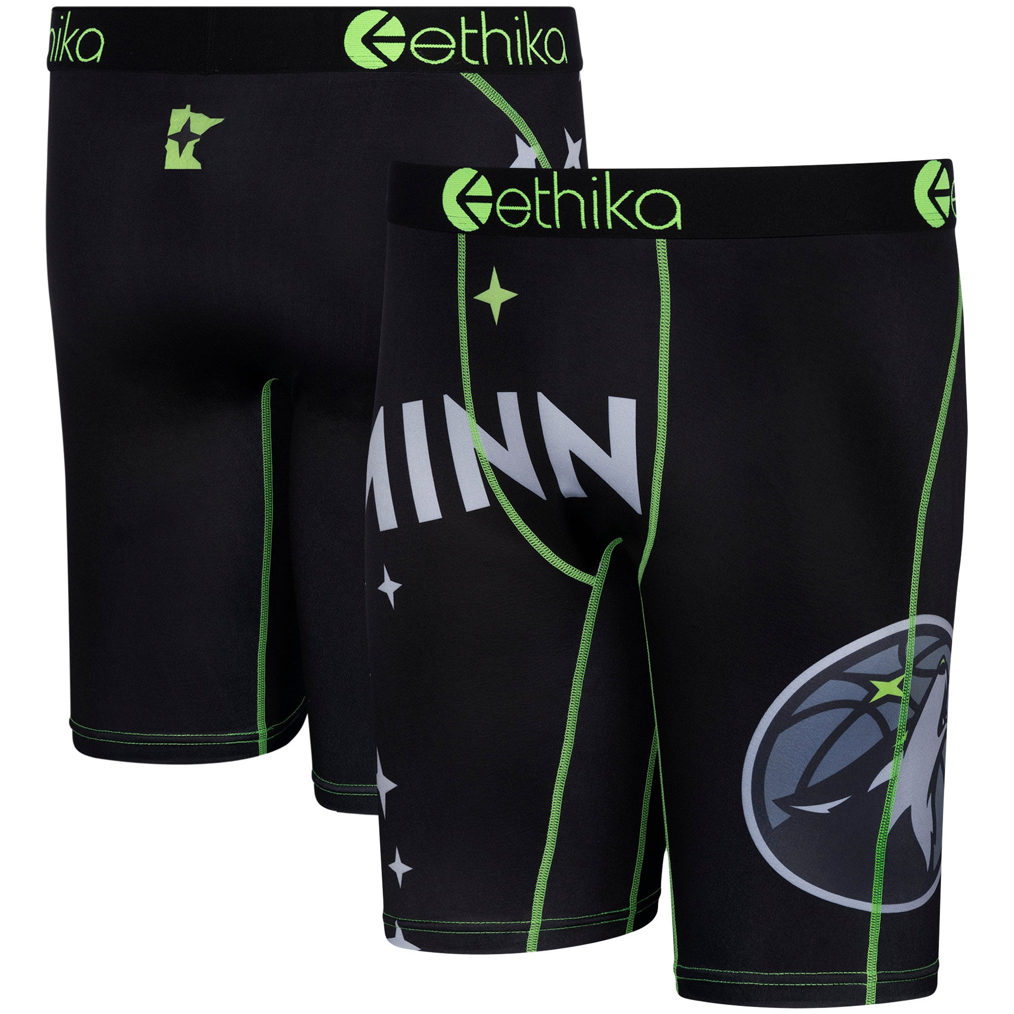 Ethika Black Minnesota Timberwolves 