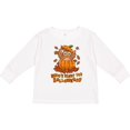 thumbnail image 3 of Inktastic Whoo's ready for Halloween?- cute owl in a pumpkin Boys or Girls Long Sleeve Toddler T-Shirt, 3 of 5