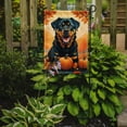 thumbnail image 2 of Carolines Treasures DAC1067GF 15.5 x 11.25 in. Rottweiler Fall Garden Flag, 2 of 5