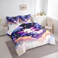 thumbnail image 3 of Manfei Cute Axolotl Twin Bedding Sets 7pcs for Kids, Glitter Stars Galaxy Bedding Comforter Set, Kawaii Animal Sheet Sets, Luxury Bedroom Decor, 3 of 8