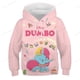 thumbnail image 2 of Primavera y otoño Niños Dibujos animados Kawaii3d Impreso Sudadera con capucha Niños Divertido Dumbo Sudadera Niños Niñas Jersey Niños Sudadera con capucha130 zhangmengya CONDUJO, 2 of 2