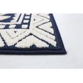 thumbnail image 2 of ECARPET Indoor/Outdoor for Balcony, Patio and Garden Aaya Blue Rug, 2 of 9