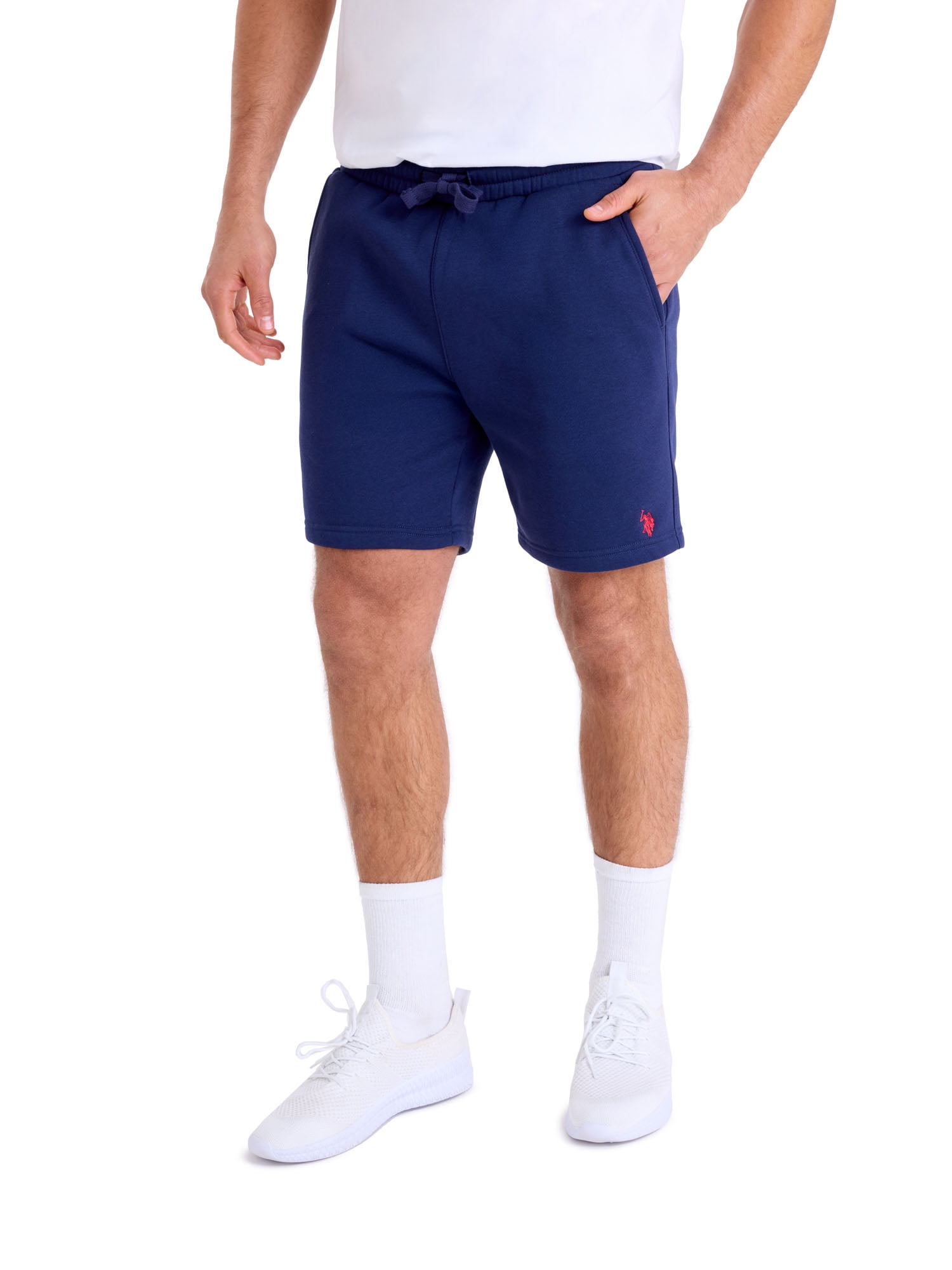 U.S. Polo Assn. Men's Fleece Short, 7" Inseam, Sizes XS-3XL