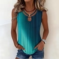 thumbnail image 6 of Ounisa Womens Tank Tops Summer Sleeveless Ribbed Knit Sexy Shirts Casual Cut Out Ring Keyhole Neck Tanks, 6 of 6