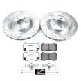 thumbnail image 3 of PowerStop Front Z26 Street Warrior Carbon-Fiber Ceramic Brake Pad and Drilled and Slotted Rotor Kit Fits: CHRYSLER DODGE Select Models K4695-26, 3 of 9
