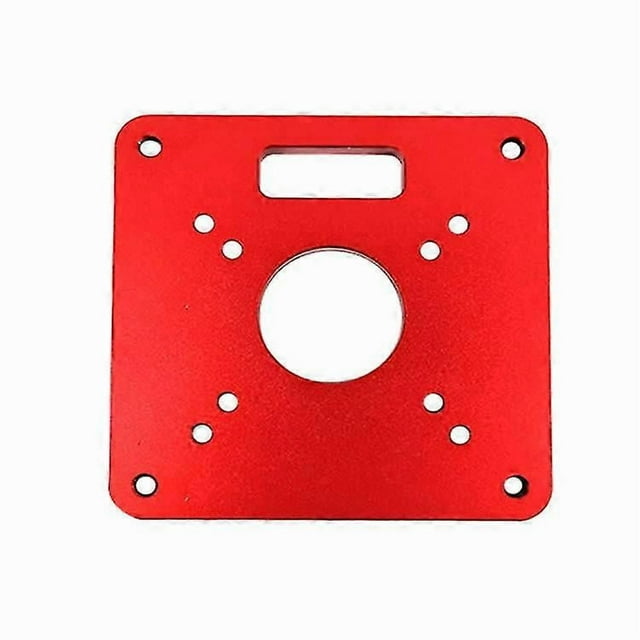 Wood Tools Woodworking Multifunctional Plate For Router Work Benches Joinery Tool Planer Woodworking Machine(1 Pcs, Red)